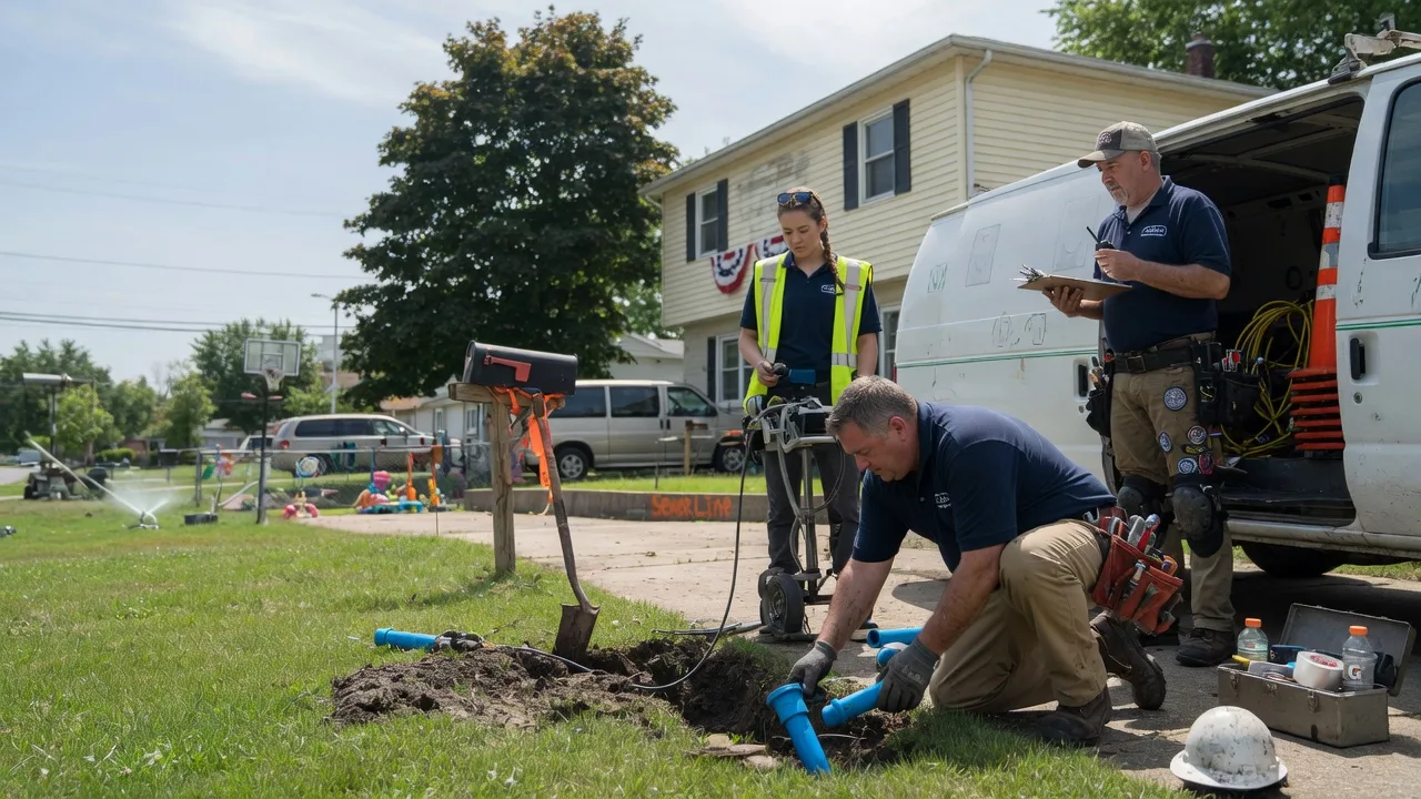 Slab Leak Repair in Sandyville, OH near me
